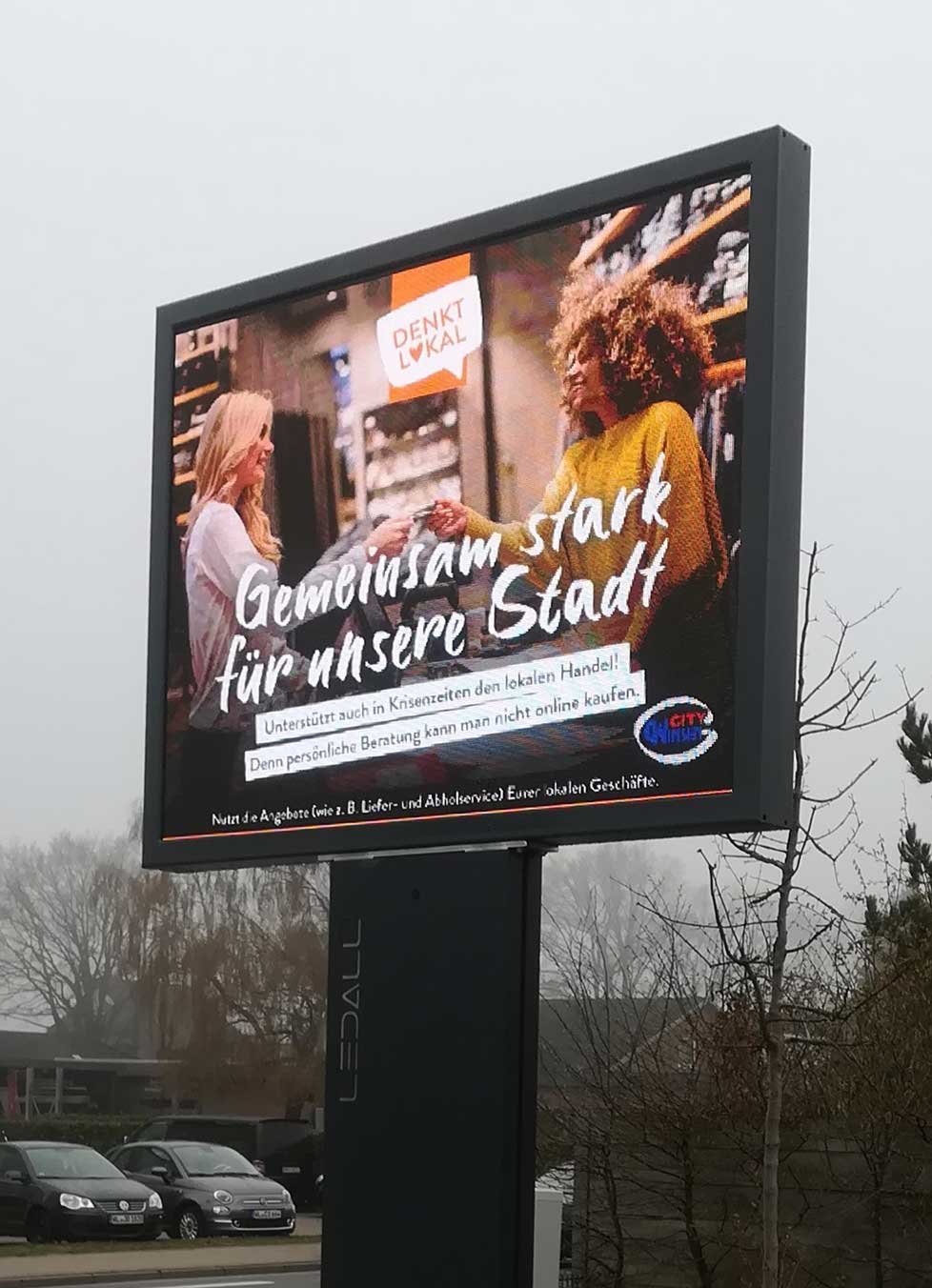 outdoor LED Display Komplettlösung